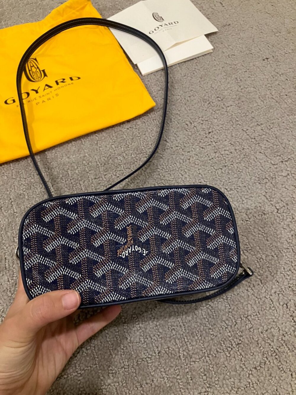 Goyard Muse Mini Vanity Crossbody Bag NWOT - Picture 4 of 6